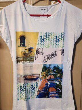 Share WOWO Women's Vacation Botanist T-shirt, size x-large, new with tags